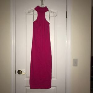 Pink Midi Dress